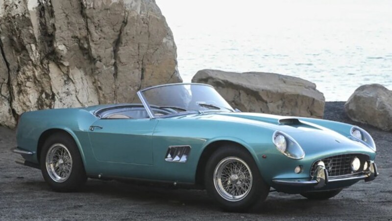 Rang 4: Ferrari 250GT California Spider SWB (Bild: Gooding)