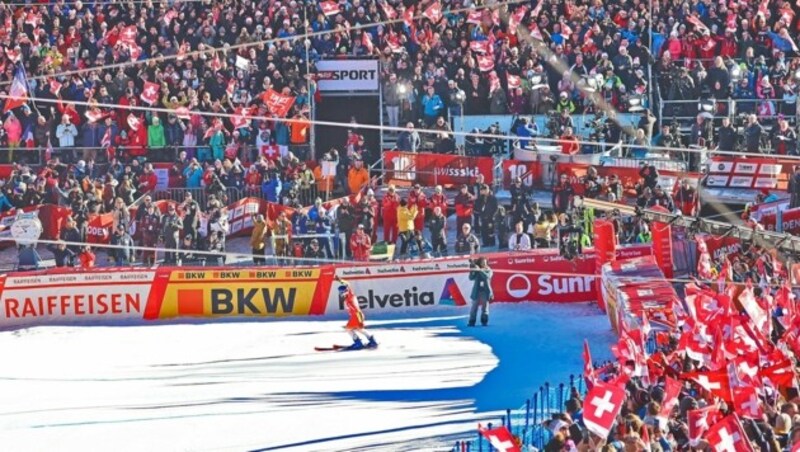 Adelboden freut sich auf Odermatt & Co. (Bild: Christof Birbaumer / Kronen Zeitung)