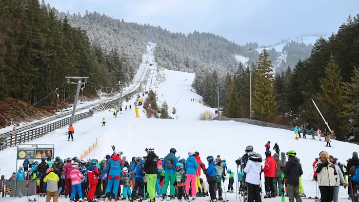 Im Skigebiet Rosshütte in Seefeld in Tirol ereignete sich das Unglück.
