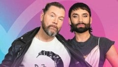 Rea Garvey und Conchita suchen in der ARD den deutschen Song Contester. (Bild: NDR André Kowalski)