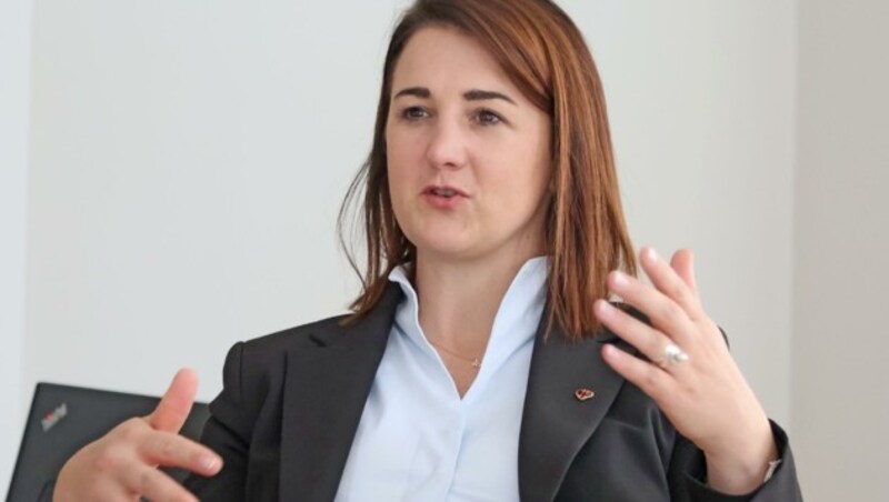 LR Astrid Mair (ÖVP) (Bild: Johanna Birbaumer)