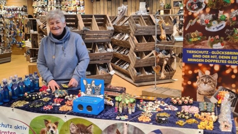 Auch der Standlverkauf lief hervorragend. (Bild: Tierschutz Aktiv)