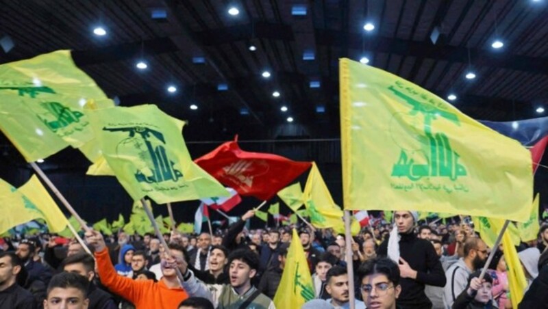 Anhänger der Hisbollah (Bild: AFP)