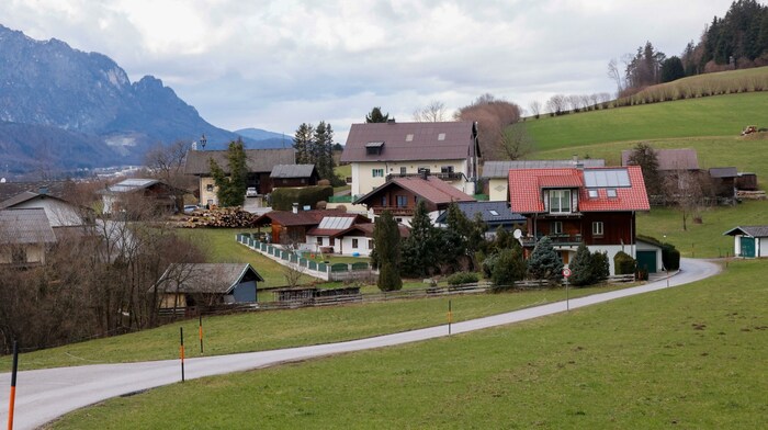 Diese schmale Straße ...