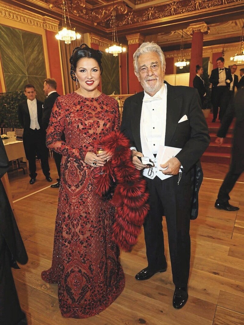 Netrebko und Domingo bei den Philharmonikern. (Bild: Starpix/ Alexander TUMA)