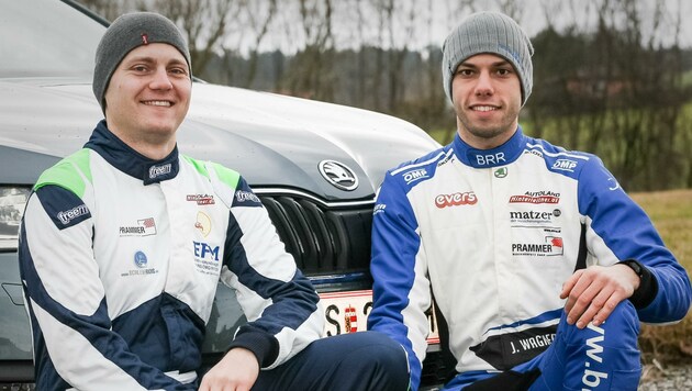 Simon (l.) und Julian Wagner duellierten sich schon im Kinderzimmer. (Bild: Manfred Binder/SMP)