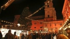 Bald geht es mit dem Christkindlmarkt rund um den Salzburger Dom wieder los. (Bild: ANDREAS TROESTER)