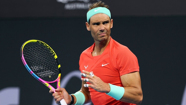 Rafael Nadal tritt in Barcelona an (Bild: Copyright 2024 The Associated Press. All rights reserved)