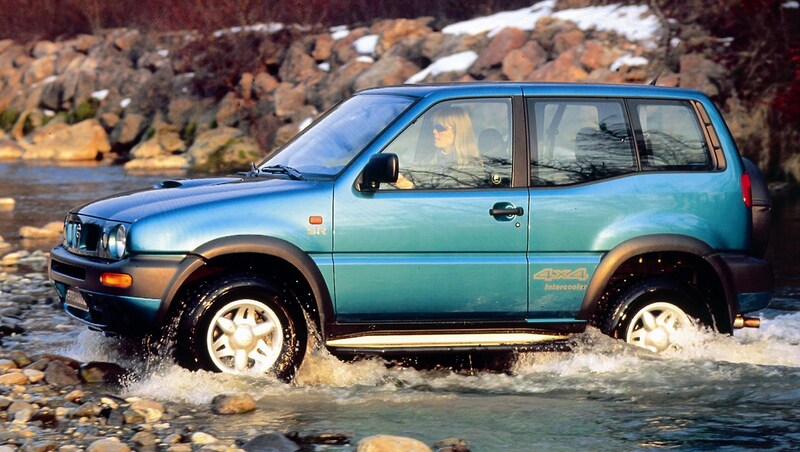 Ab 1994 wurde der Terrano II als erster Nissan nach Japan exportiert, wo er als echter Europäer gefeiert wurde und unter dem Namen Mistral für Furore sorgte. (Bild: Nissan)