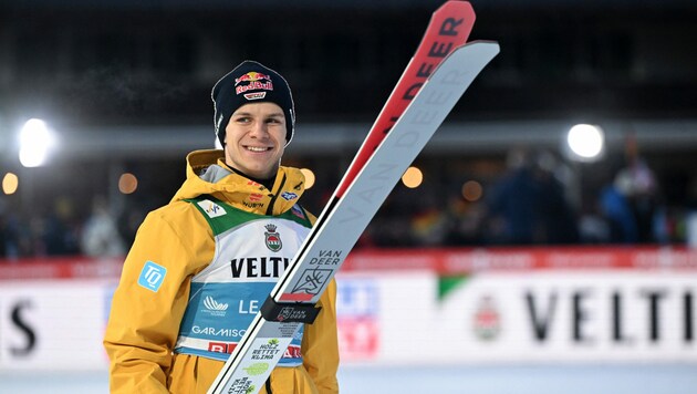 Hat einen Plan für Samstag: Andreas Wellinger. (Bild: APA/AFP/KERSTIN JOENSSON)