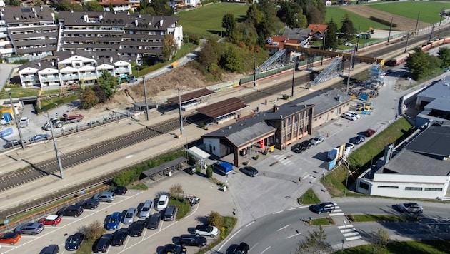 Der Bahnhof Fritzens-Wattens wird modernisiert. (Bild: ÖBB/Sailerbrothers )