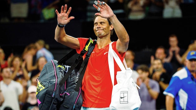 Rückschlag für Rafael Nadal  (Bild: APA/AFP/Patrick HAMILTON)