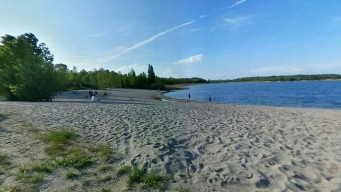 Am Biedermeierstrand in Hayna bei Schkeuditz geschah das Unglück