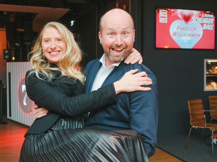 Organisator Christoph Hippmann und seine Gattin Carina freuten sich über einen erfolgreichen ...
