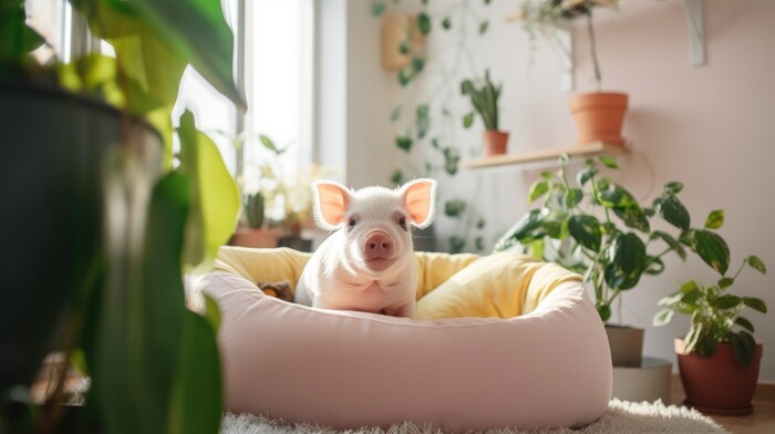 Schweine können im Unterricht vorkommen - müssen nicht
