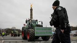 Bereits im Dezember fand eine große Kundgebung der Landwirte in Berlin statt. Doch die Protestwoche wird das alles in den Schatten stellen. (Bild: (c) www.VIENNAREPORT.at)