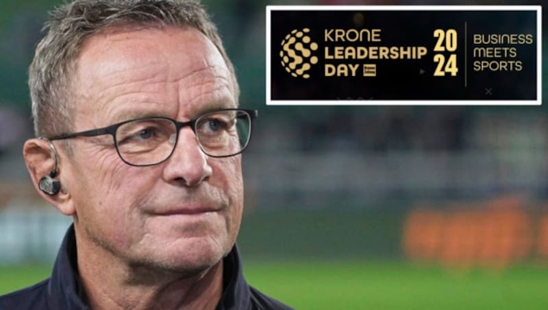 ÖFB-Teamchef Ralf Rangnick tritt beim „Krone“-Leadership Day am 22. Februar in der Wiener Ballonhalle auf. (Bild: Sepp Pail)