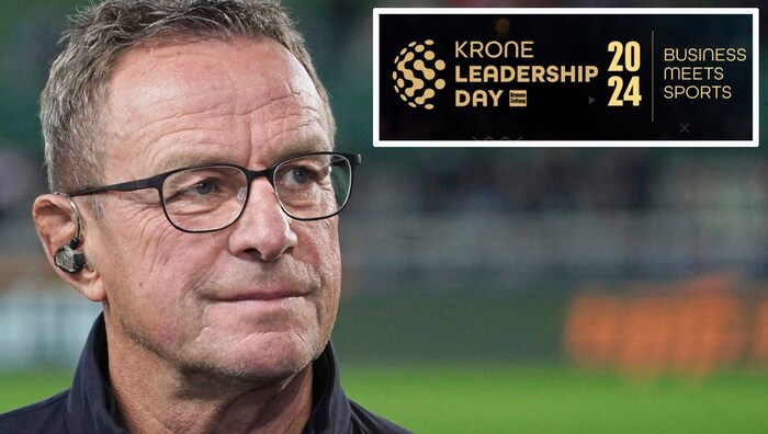 ÖFB-Teamchef Ralf Rangnick tritt beim „Krone“-Leadership Day am 22. Februar in der Wiener Ballonhalle auf.