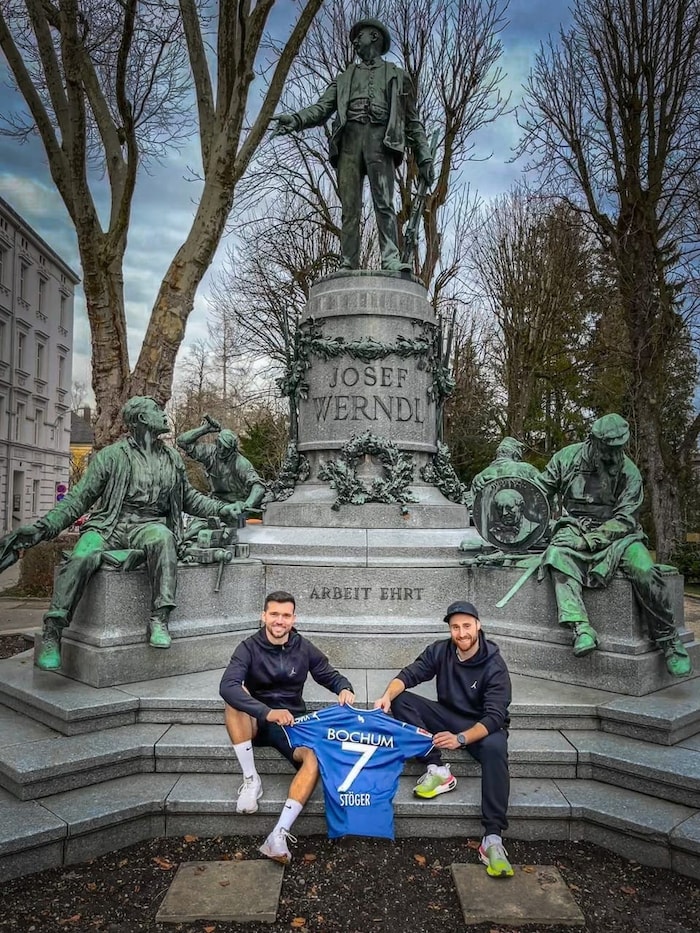Kevin Stöger und Björn Schulz in Steyr.