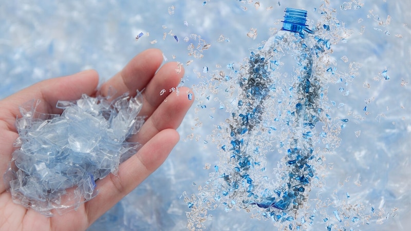 Mikroplastik könnte bei sogenannten Mischphasewolken der Tropen bis zu 40 Prozent der Eiskerne stellen. (Bild: stock.adobe.com, Krone KREATIV)