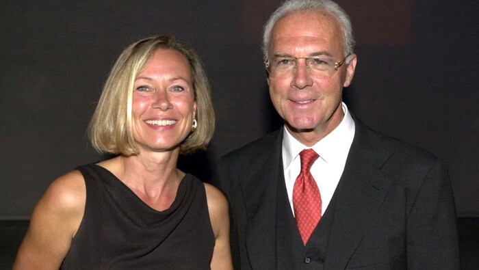 Sybille und Franz Beckenbauer im Jahr 2000
