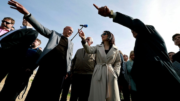 Außenministerin Annalena Baerbock im Westjordanland