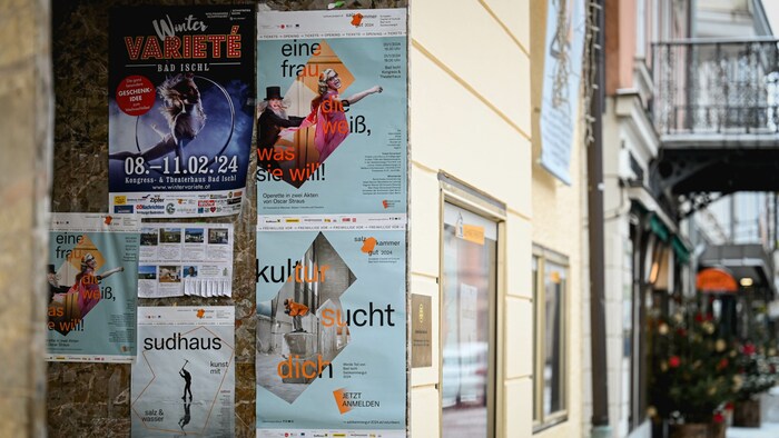 Plakate in Bad Ischl