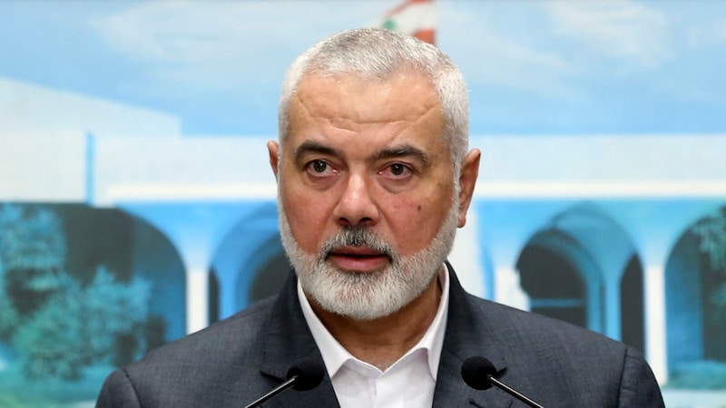 Hamas head of foreign affairs Ismail Haniyeh (Bild: AP)