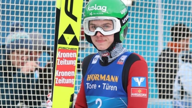 Maxi Ortner wurde zuletzt in Garmisch im Continental Cup Vierter. (Bild: Birbaumer Christof)