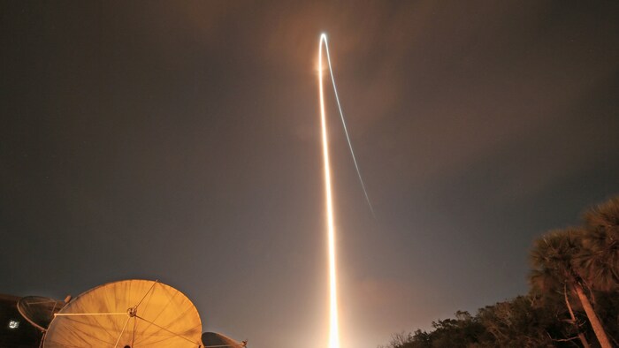 Die Rakete vom Typ „Vulcan Centaur“ startete vom Weltraumbahnhof Cape Canaveral.