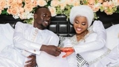Sadio Mané hat sich mit seiner Freundin getraut. (Bild: instagram.com/magvision_evens_officiel)