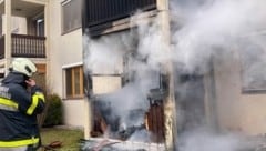 Durch das rasche Handeln der Feuerwehrmänner konnte Schlimmeres verhindert werden. (Bild: FF Feistritz/Drau)