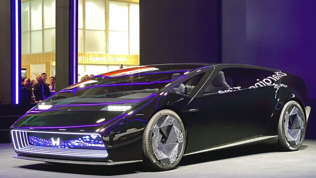 Honda presented this concept car at CES 2024 - the series version has been announced for January ...