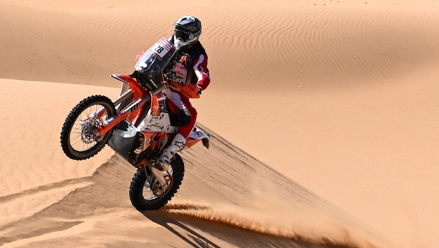 Bei der aktuellen Dakar Rally ist KTM stark vertreten. (Bild: AFP)