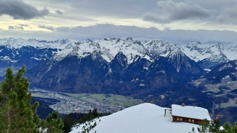 Die Fraßenhütte ist im Winter leider nicht bewirtet. (Bild: Bergauer)