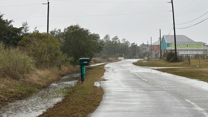 Regen in Mississippi