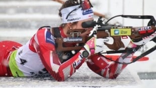 Zweimal Gold, einmal Bronze: Anna Andexer räumt bei der Junioren-EM im ganz großen Stil ab. (Bild: Biathlonzentrum Martell/Josef Plaickner)