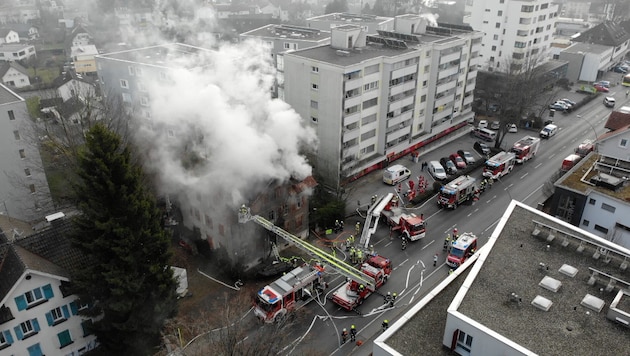 Das Haus in der Arlbergstraße war unbewohnt. 