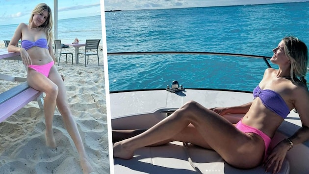 Eugenie Bouchard begeistert ihre Fans mit Bikini-Fotos.  (Bild: instagram.com/geniebouchard)