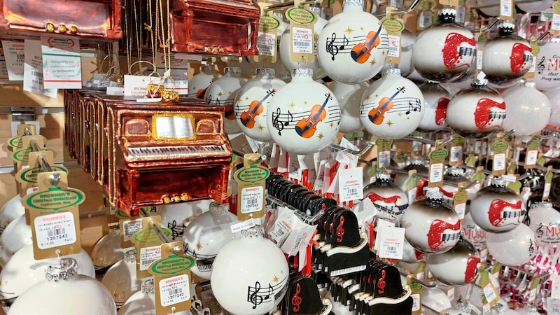 Das ganze Jahr Weihnachten in Bronner’s Christmas Store. (Bild: Elisabeth Salvador)