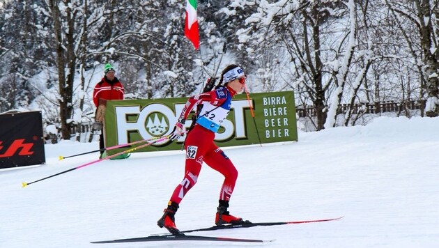Anna Andexer lieferte wieder einmal eine starke Leistung ab. (Bild: Biathlonzentrum Ridnaun/Josef Plaickner)