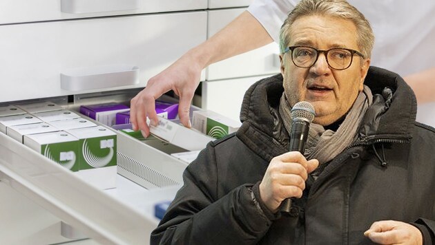Gesundheitsstadtrat Peter Hacker (SPÖ) wirft den Sozialversicherungen vor, eine Mitschuld am Medikamentenengpass zu haben.