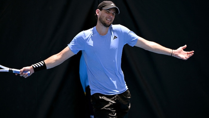Dominic Thiem hinkt seinen Erwartungen nach.