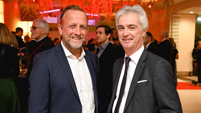 Innviertel-Connection: Helmut Kaufmann (r.), seit Jahresbeginn der neue Vorstandsvorsitzende des ...