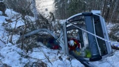 Im Jänner war es zu dem verheerenden Unglück in Hochoetz gekommen. (Bild: Dr. Christian Niederwanger / Martin 2, Krone KREATIV)