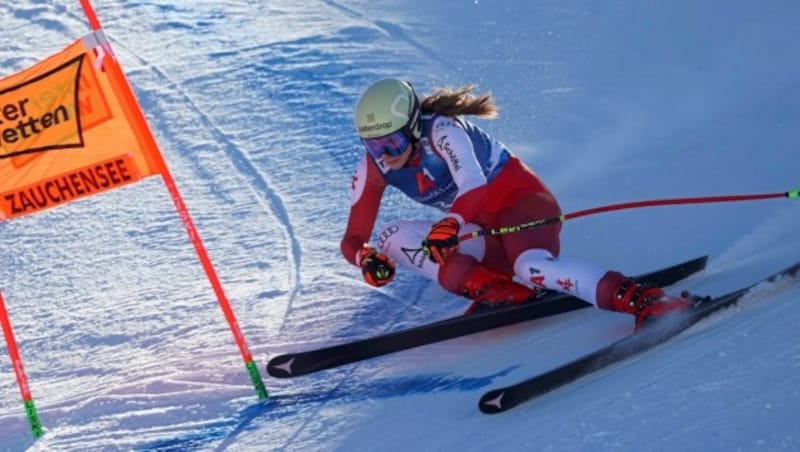 Ab Freitag fahren die Ski-Damen rund um Mirjam Puchner in Zauchensee. (Bild: Andreas Tröster)