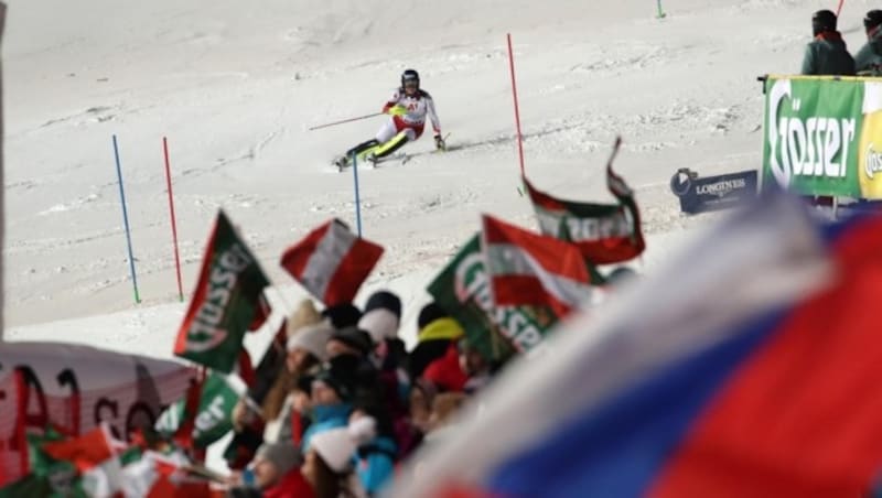 Der Nachtslalom in Flachau ist eines der großen Highlights der Damen. (Bild: Tröster Andreas)