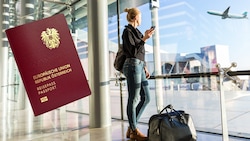 Mit unserem Reisedokument ist weltweit in 192 Ländern kein Visum nötig. (Bild: ©kasto - stock.adobe.com, Krone KREATIV)