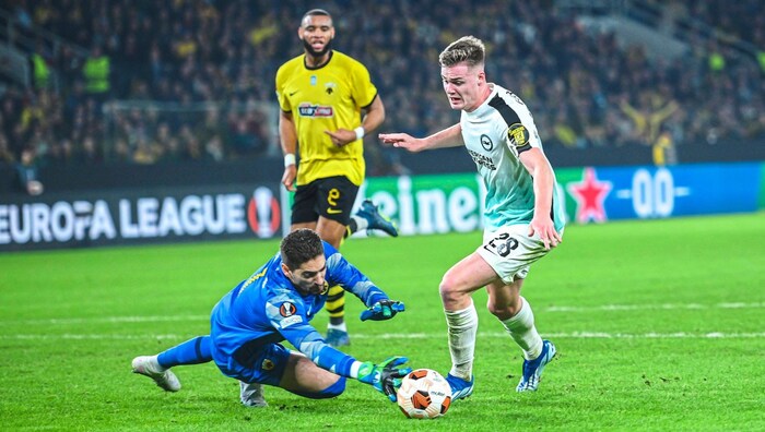 Stankovic im Herbst in der Europa League.