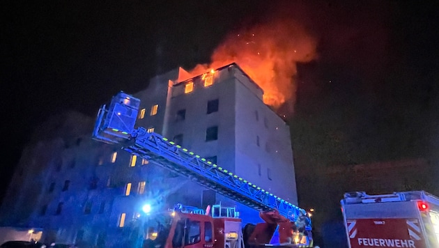 In diesem Wohnhaus mussten die Florianis einen Brand löschen. (Bild: Stadt Dornbirn)